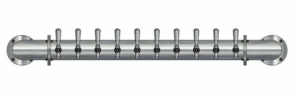 10 TAP(4"OC)BRUSHED SS LIONS GATE WM CH-MX CLD