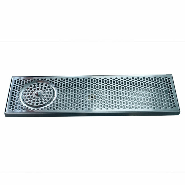 24" x 7" BRUSHED SS SPRAY DRIP TRAY