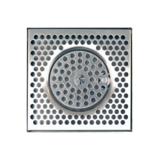 8" x 8" BRUSHED SS SPRAY DRIP TRAY