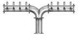 8 TAP(4"OC)BRUSHED SS ALBATROSS CH-MX AIR