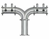 4 TAP(4"OC)BRUSHED SS ALBATROSS CH-MX CLD