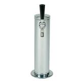 1 TAP POLISHED SS 3" DIA. COLUMN TOWER - 16" TALL AIR COOLED