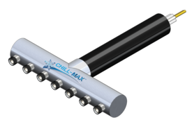 7 TAP(3"OC/4"D)WALL MT-CTR BK X CARTRIDGE-GLYCOL COOLED