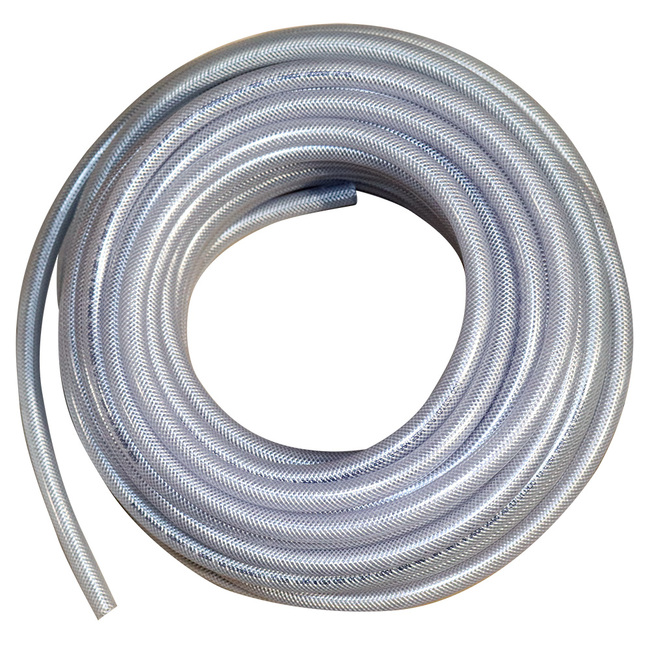 1/2" ID x 3/4" PVC BRAIDED HOSE-(100')