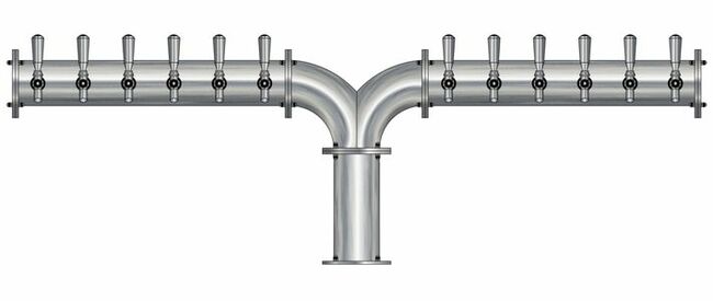 12 TAP(4"OC)BRUSHED SS ALBATROSS CH-MX CLD