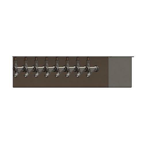 8 TAP(4"OC)BRUSHED SS 32" SPACE MIZER GLYCOL COOLED