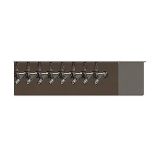 8 TAP(4"OC)BRUSHED SS 32" SPACE MIZER GLYCOL COOLED