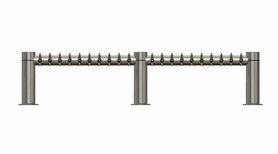 20 TAP POLISHED SS METRO-M TOWER CK - COATED CANDY COPPER