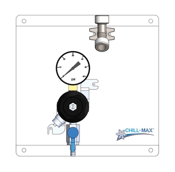 CM DELUXE 1P TF REG PANEL W/ SS "D" COUPLER