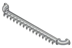 14 TAP(3"OC)BRUSHED SS LIONS GATE WM CH-MX CLD