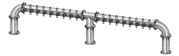 18 TAP(4"OC)BRUSHED SS LIONS GATE 3P CH-MX CLD