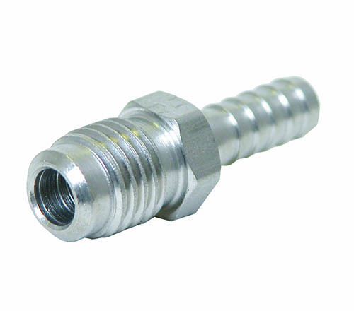 SS 1/4" MFL x 1/4" BARB