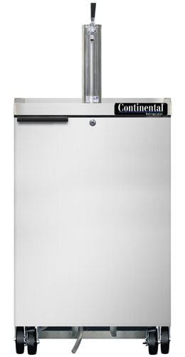 SS KC24 1-DR KEGERATOR NO TOWER