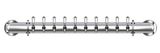 10 TAP(4"OC)POLISHED SS LIONS GATE WM CH-MX CLD