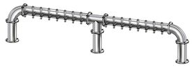16 TAP(4"OC)POLISHED SS LIONS GATE 3P GLYCOL COOLED