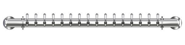 16 TAP(4"OC)POLISHED SS LIONS GATE WM CH-MX AIR