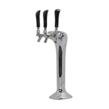 3 TAP CHROME MONGOOSE TOWER GLYCOL COOLED