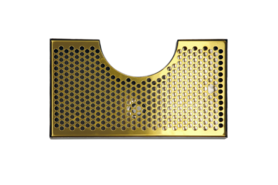 14" x 8" (6"c/o) PVD/BSS DRIP TRAY