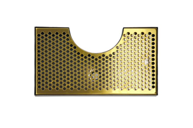 14" x 8" (6"c/o) PVD/BSS DRIP TRAY