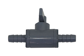 PLASTIC 5/16" x 5/16" BARB SHUTOFF