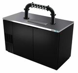 68"- 6 TAP MATTE BLACK LIONS GATE "U" CH-MX CLD KIT