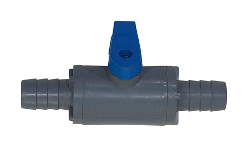 PL 1/2" x 1/2" BARB SHUTOFF