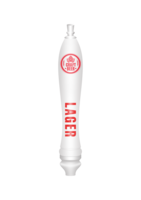 BR-4CP WHT LG-PUB (GLD) TAP HANDLE