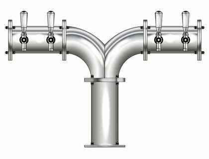 4 TAP(4"OC)POLISHED SS ALBATROSS CH-MX CLD