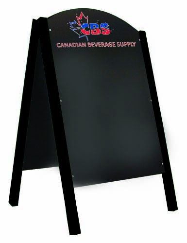 BR "A" FRAME (BLK) CHALKBOARD