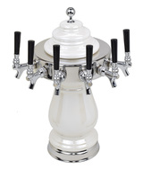 6T PEARL WHT TWR W/CHROME RING AIR-NO TAPS