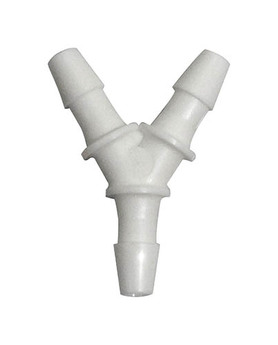 PLASTIC 1/8" BARB "Y" FITTING
