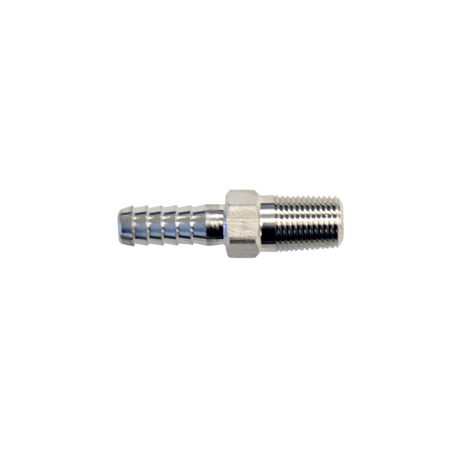 SS 1/8" NPT x 1/4" BARB FITTING