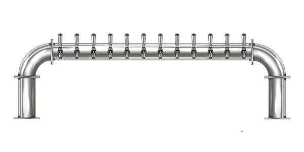 12 TAP(4"OC)POLISHED SS LIONS GATE AIR COOLED