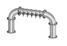 6 TAP(3"OC)BRUSHED SS LIONS GATE "U" CH-MX AIR