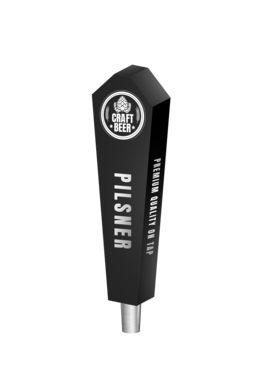 BR-2S 4CP BLK MAGNUM (CHR) TAP HANDLE