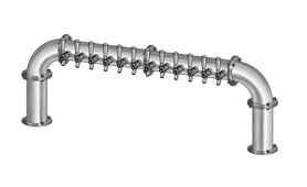 12 TAP(3"OC)BRUSHED SS LIONS GATE "U" CH-MX CLD