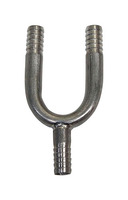 304SS 5/16" BARB "U" BEND WITH 5/16" BARB STEM