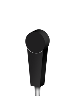 BLACK TRIUMPH (CHR) TAP HANDLE