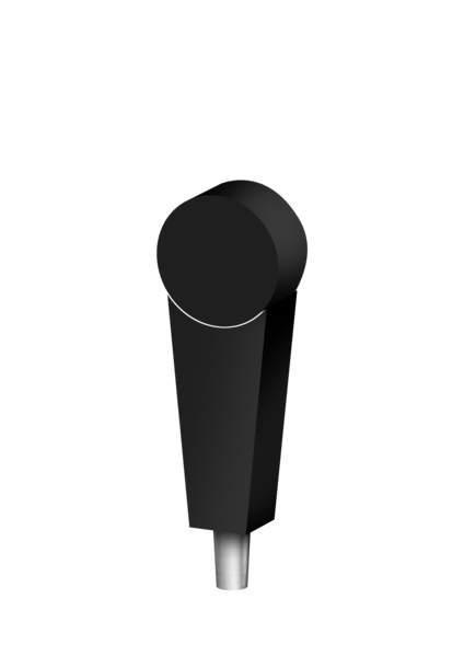 BLACK TRIUMPH (CHR) TAP HANDLE
