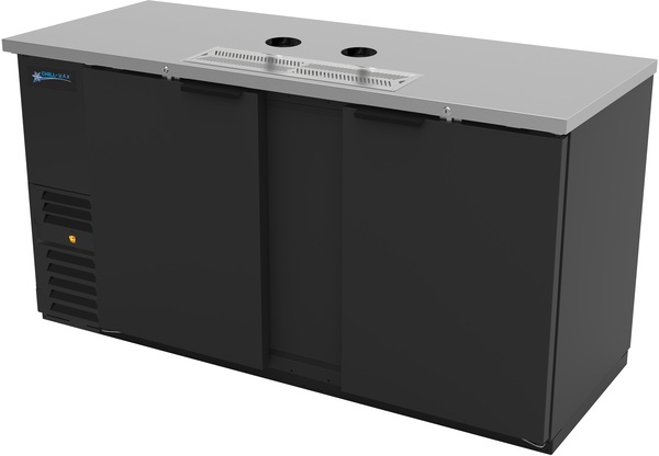 ASBER 68" 2-DOOR DIRECT DRAW - NO TOWERS