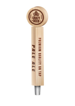 BR-6S 4CP NAT CC HOPHEAD (CHR) TAP HANDLE