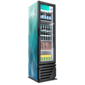 BR. VR-08 UPRIGHT GLASS DOOR COOLER