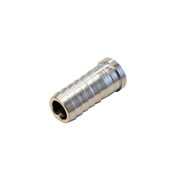 SS 3/8" BARB STEM FOR 5/16" SWIVEL NUT