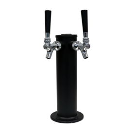 2T(304SS) MATTE BLACK 3" COLUMN TWR AIR