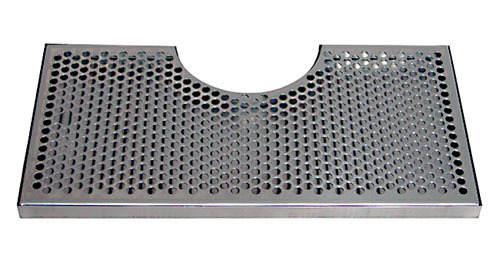 18" x 9" (6-1/4"c/o) ALL PVD DRIP TRAY