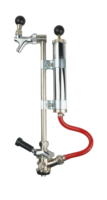 DLX 8" PUMP ("S")W/ROD & FAUCET