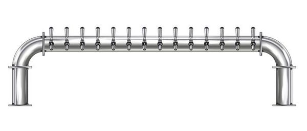 14 TAP(4"OC)POLISHED SS LIONS GATE GLYCOL COOLED