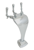 3 TAP CHROME COBRA TOWER AIR COOLED