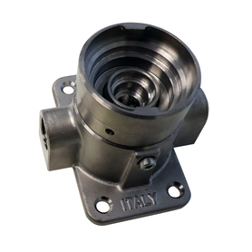 SS "S" CLEAN IN PLACE ADAPTER W/BRACKET