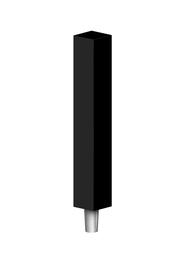 BLK BATON (CHR) TAP HANDLE